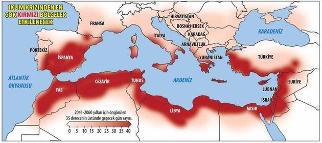 Küresel ısınmanın savunmasız merkezi: Akdeniz