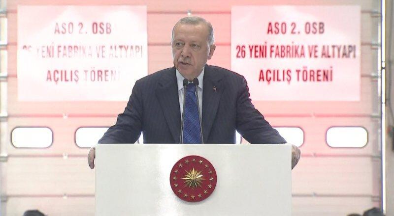 Son dakika... 26 yeni fabrika açılıyor! Cumhurbaşkanı Erdoğan'dan önemli açıklamalar
